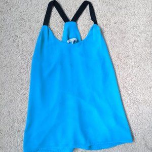 Naked Zebra aqua blue tank top in size medium